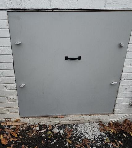 New Crawl Space Door