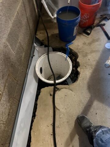 Sump Pump Installation