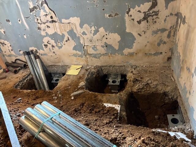 Installing Push Piers