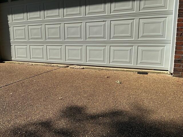 Concrete Driveway Sinking
