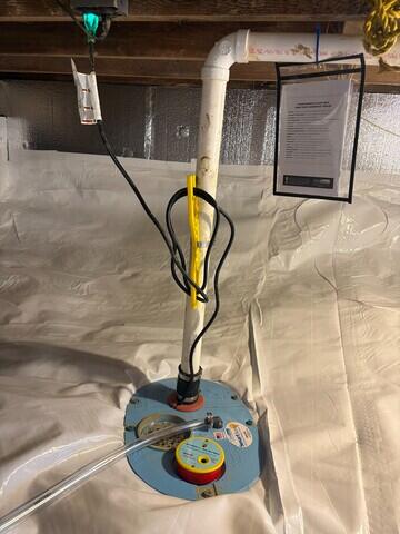 Crawl Space Sump Pump in Maineville, OH