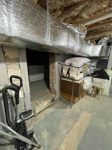 Builder-Installed Chase and Pipe Prep for Four-Pipe System