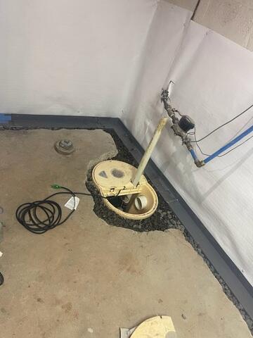 Sump Pump Installation