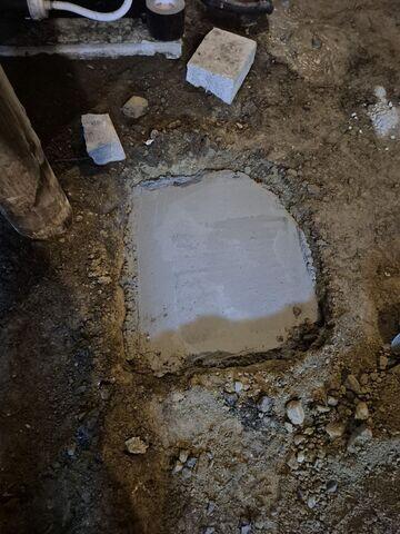 Concrete Footings Poured