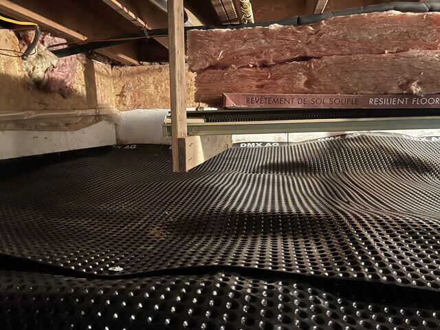 Drainage matting