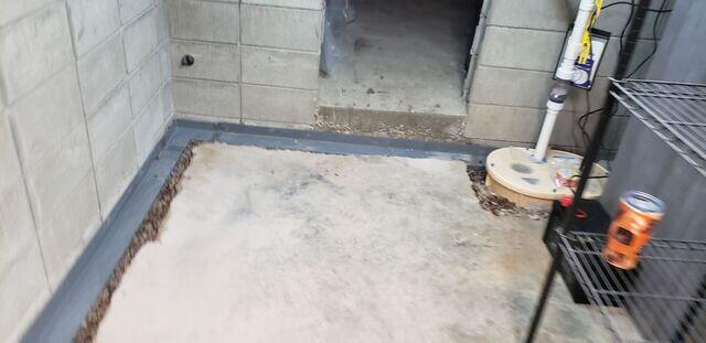 During WaterGuard and TripleSafe Installation