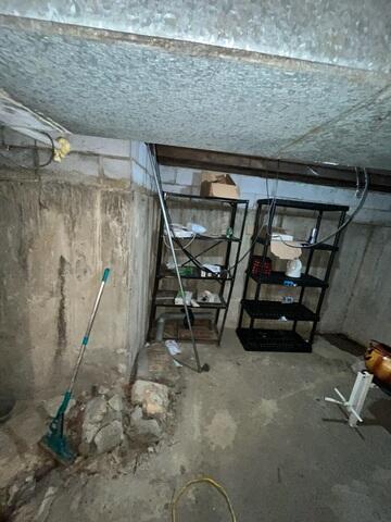 Cellar Before Waterproofing