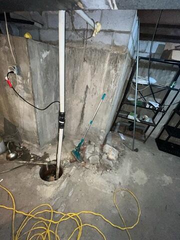 Broken Sump Pump System