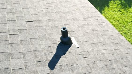 New Flashing Is Installed on the Pipes