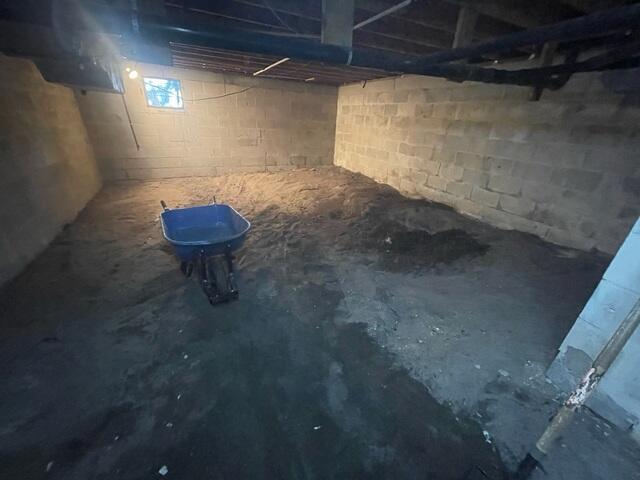 Preparing Crawl Space for Encapsulation