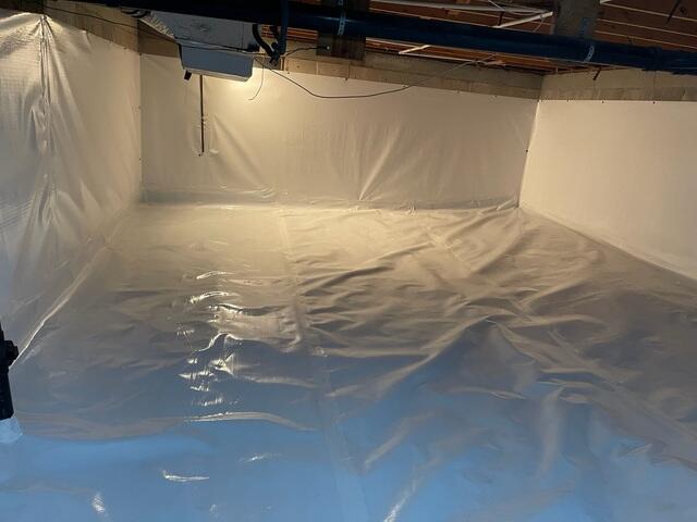 Crawl Space Moisture Barrier