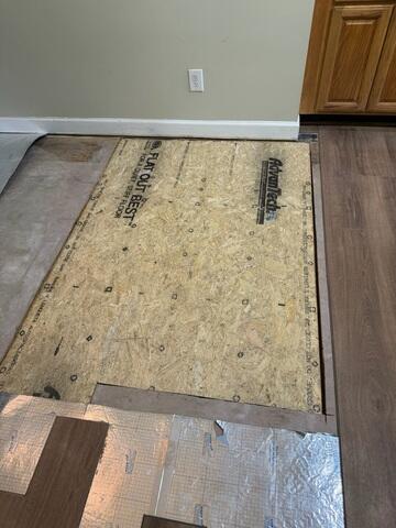 Subfloor Section Replaced