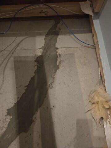 Crack Patched and Plugged