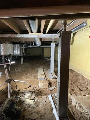 SmartJack® XT fully installed along new beam