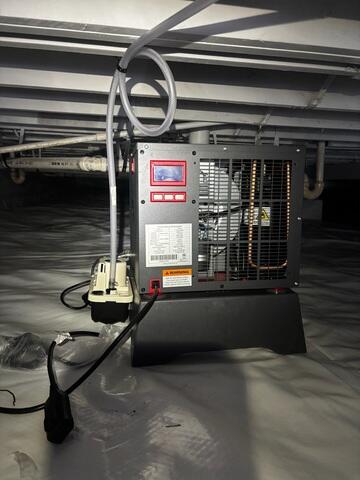 Crawl Space Dehumidifier