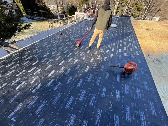 SBS Roofing Base Is Installed