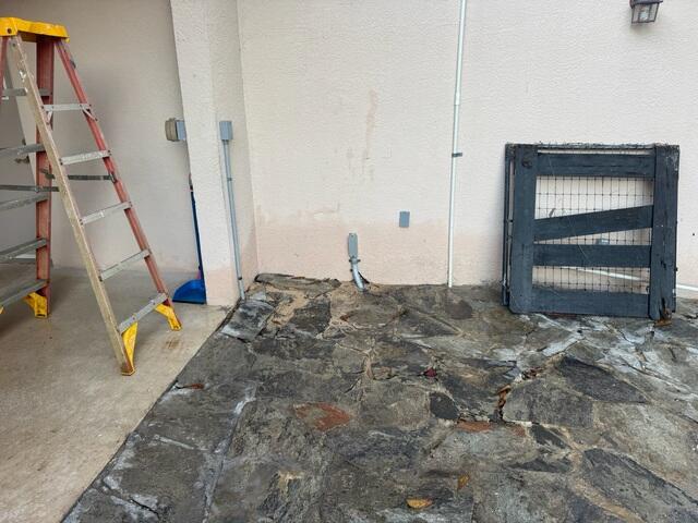 Concealing Helical Piers