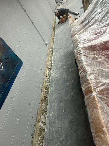 Field Tech Creating Trench