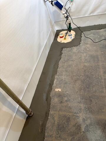 Sealing of the TripleSafe Sump Pump