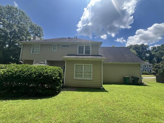 Checking the property for damaged gutters