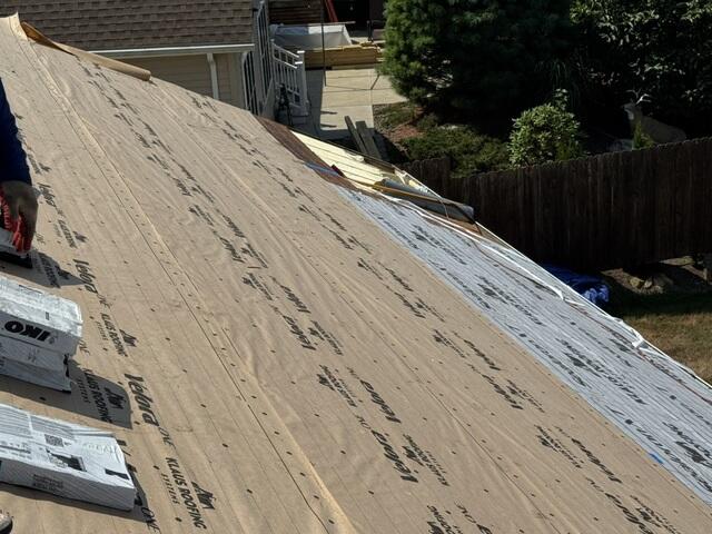 Underlayment Is Completed