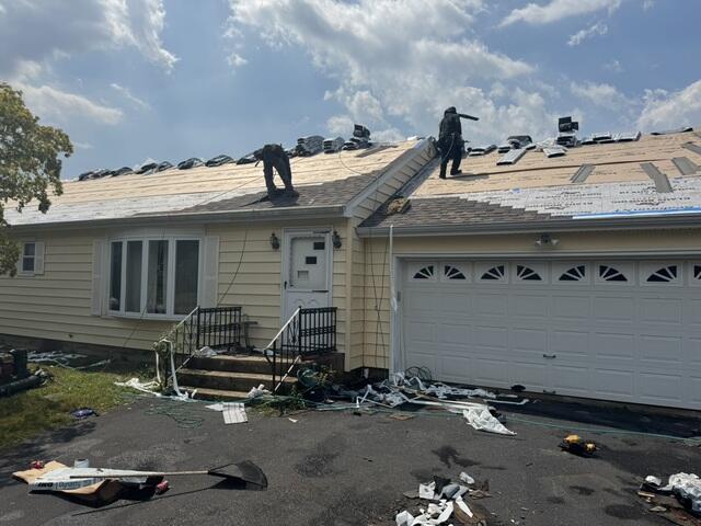 New Shingles Are Installed