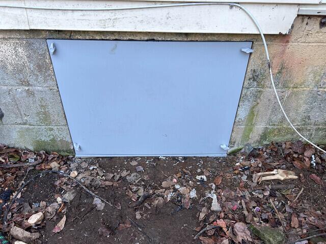 EverLast Crawlspace Door