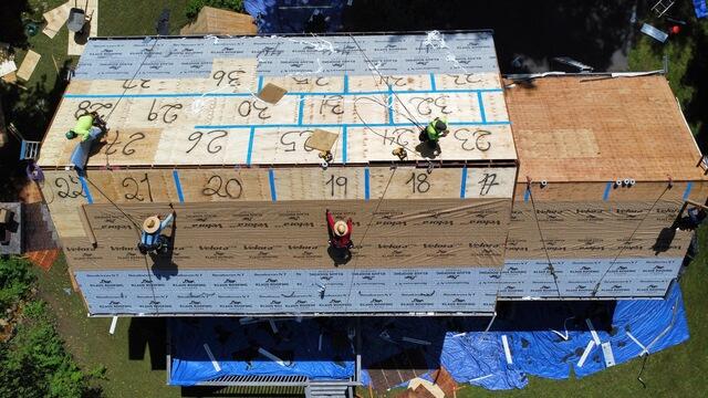 Underlayment Is Completed