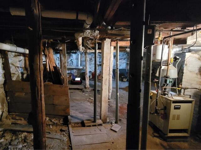 Failing Wooden Crawl Space Support Columns