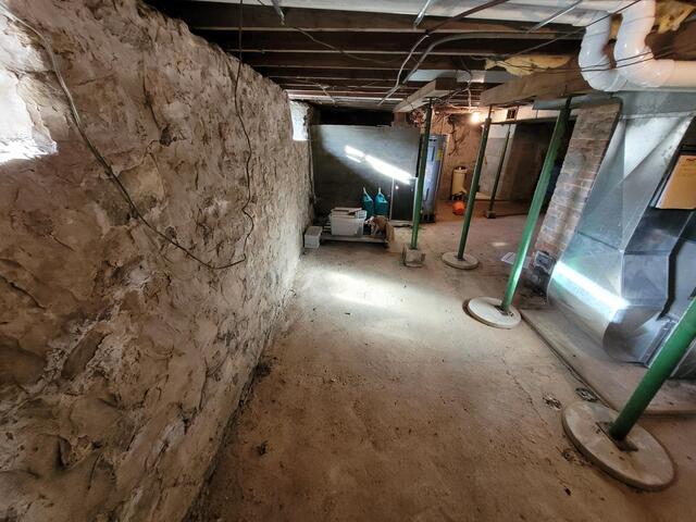 Before Basement Waterproofing