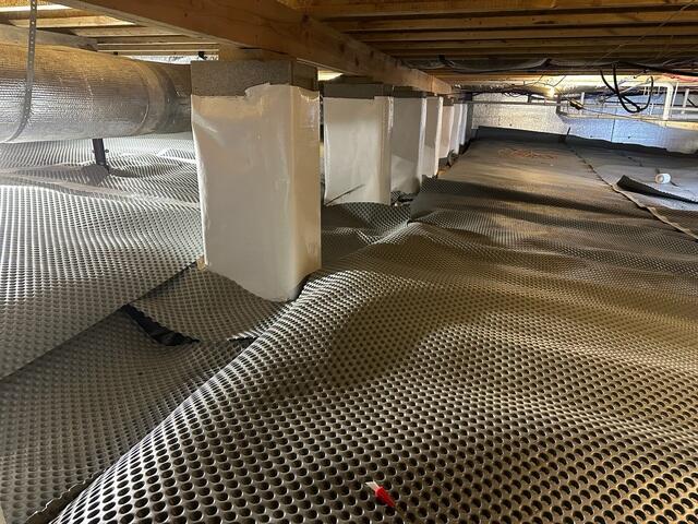 Piers Wrapped with CleanSpace