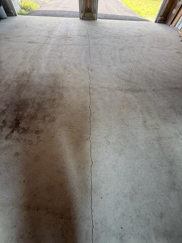 Garage Floor Crack
