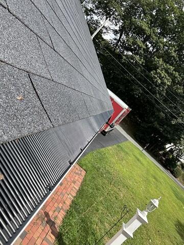 With Raindrop Gutter Guard