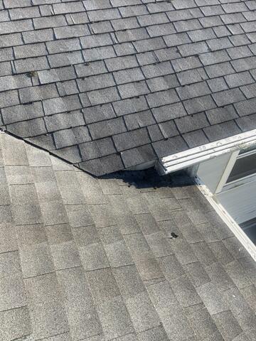 Before: Worn Shingles & Moss Growth