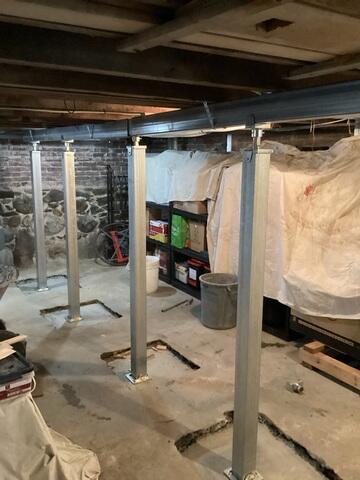 SmartJacks Installed to Supplemental Beam