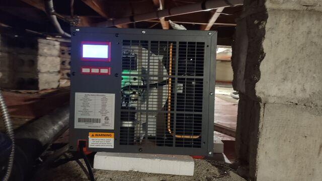 Installation du SaniDry Sedona