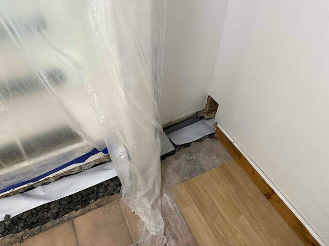 Resting in a Bed of Drainage Stone