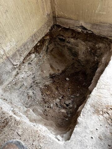 Interior Foundation Trenching
