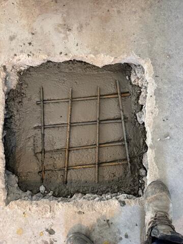 Footings Reinforced with Rebar