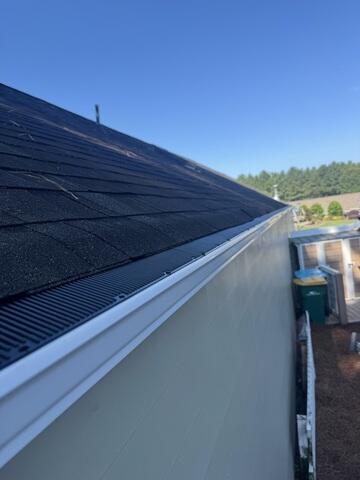 Rain Drop by Gutter Shutter fis perfectly next to any roof