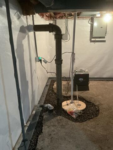 Dependable Sump Pump Installed