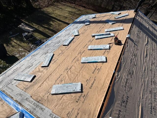 Underlayment Is Completed