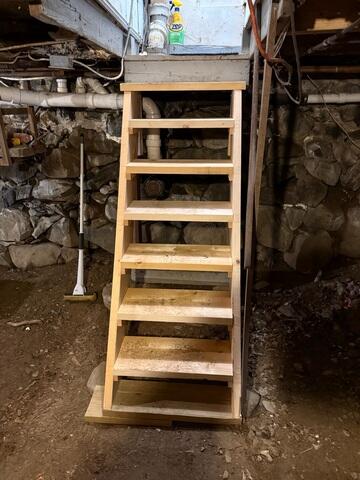 Old, Shifting Rock Wall