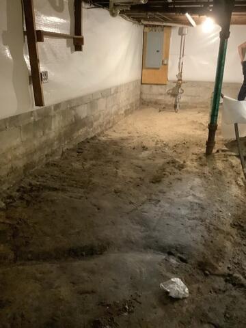 Crawl Space Grading