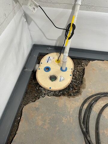 Sump Pump Installation