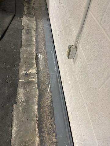 Interior Drainage System Lining