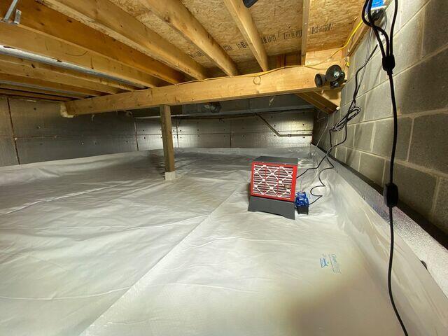 sani-dry basement air system