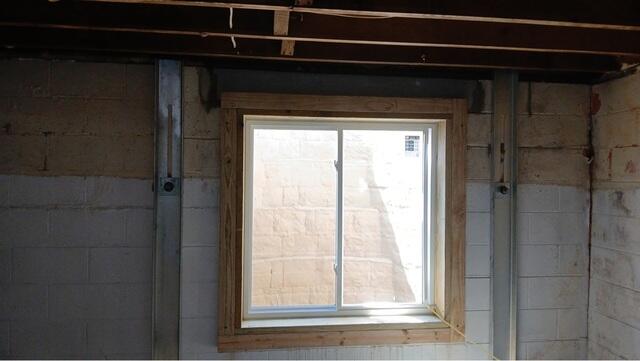 Egress Window and Foundation Stabilization