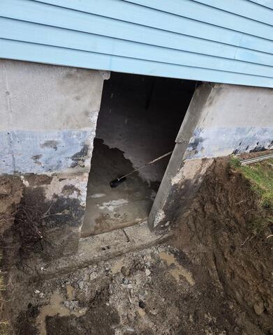 Cut Entry for Bulkhead