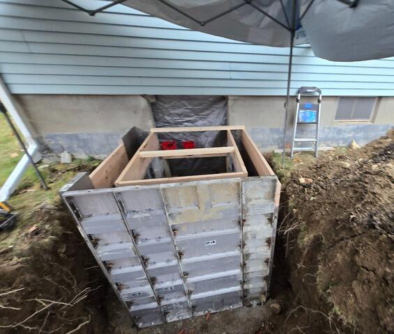 Poured Concrete Walls